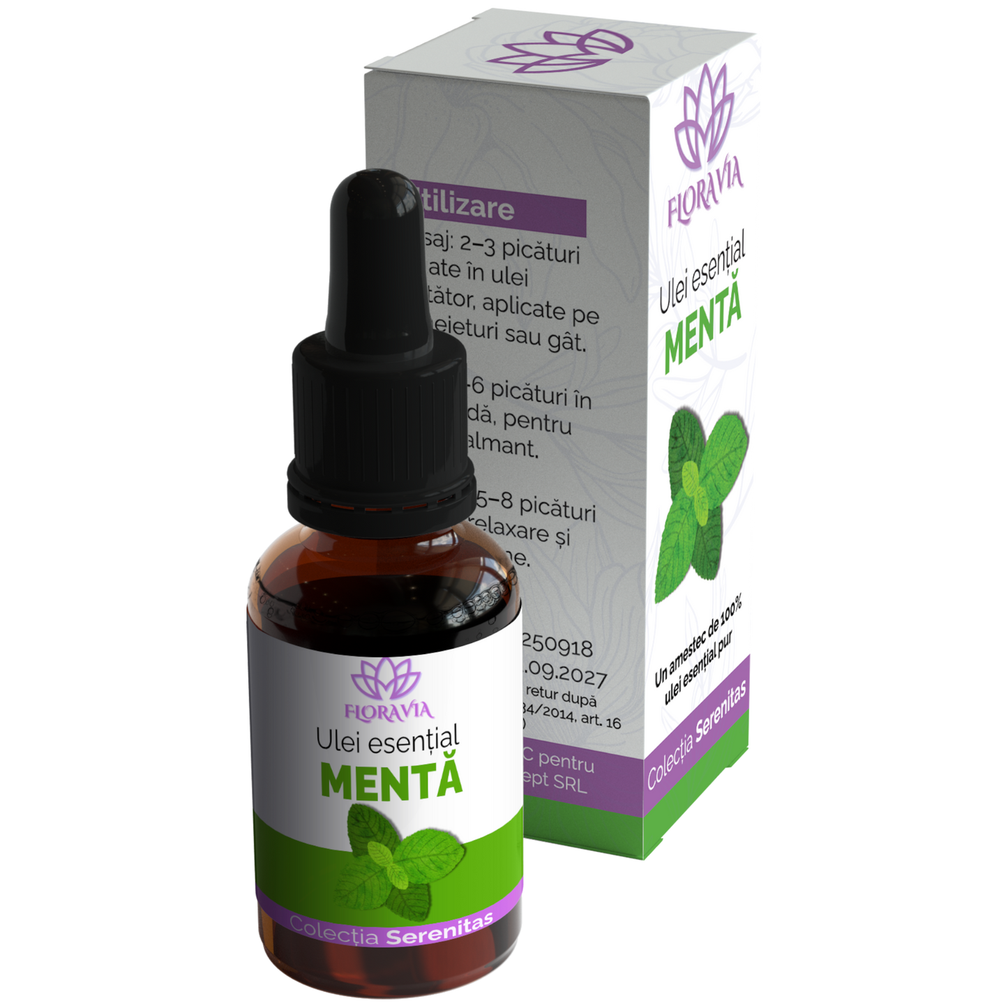 Ulei esențial, Mentă, 10ml