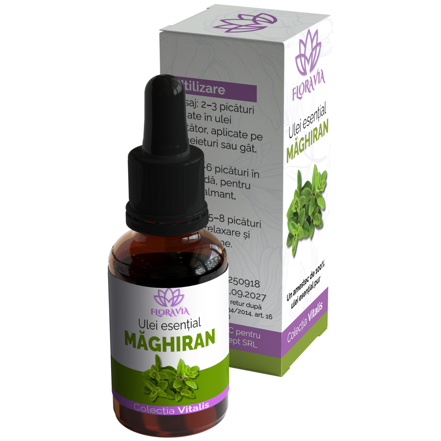 Ulei esențial, Măghiran, 10ml