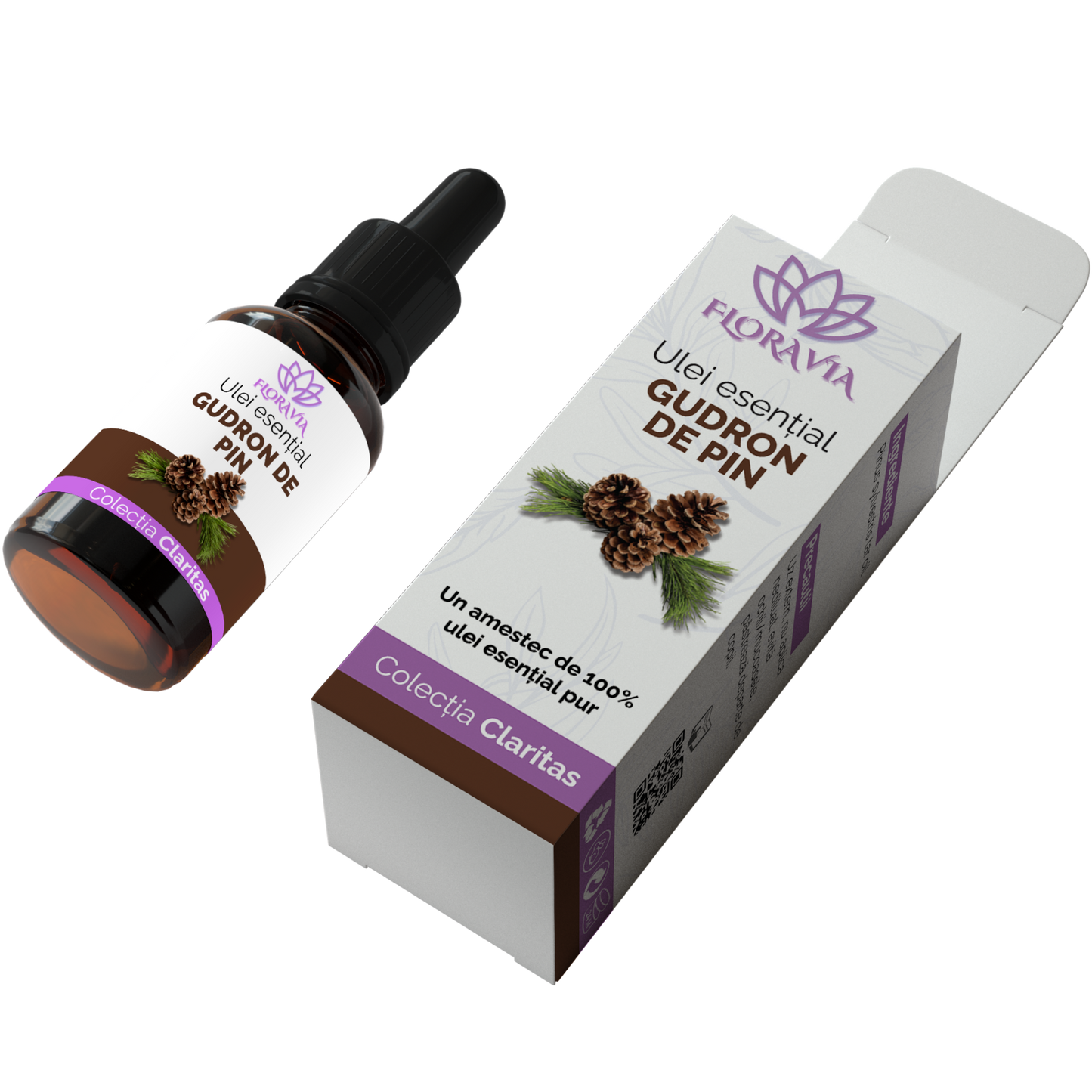 Ulei esențial, Gudron de Pin, 10ml