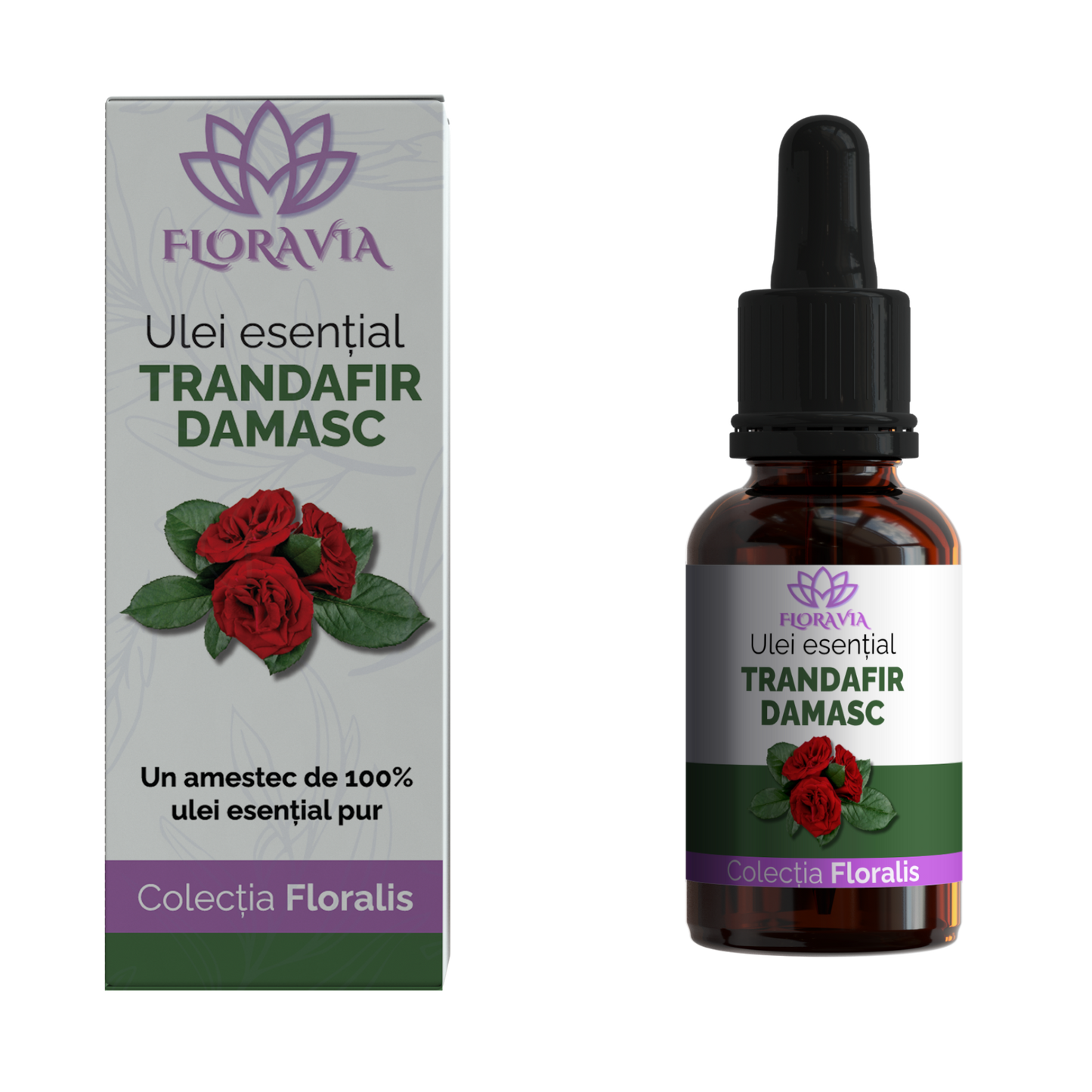 Ulei esențial, Trandafir Damasc, 10ml