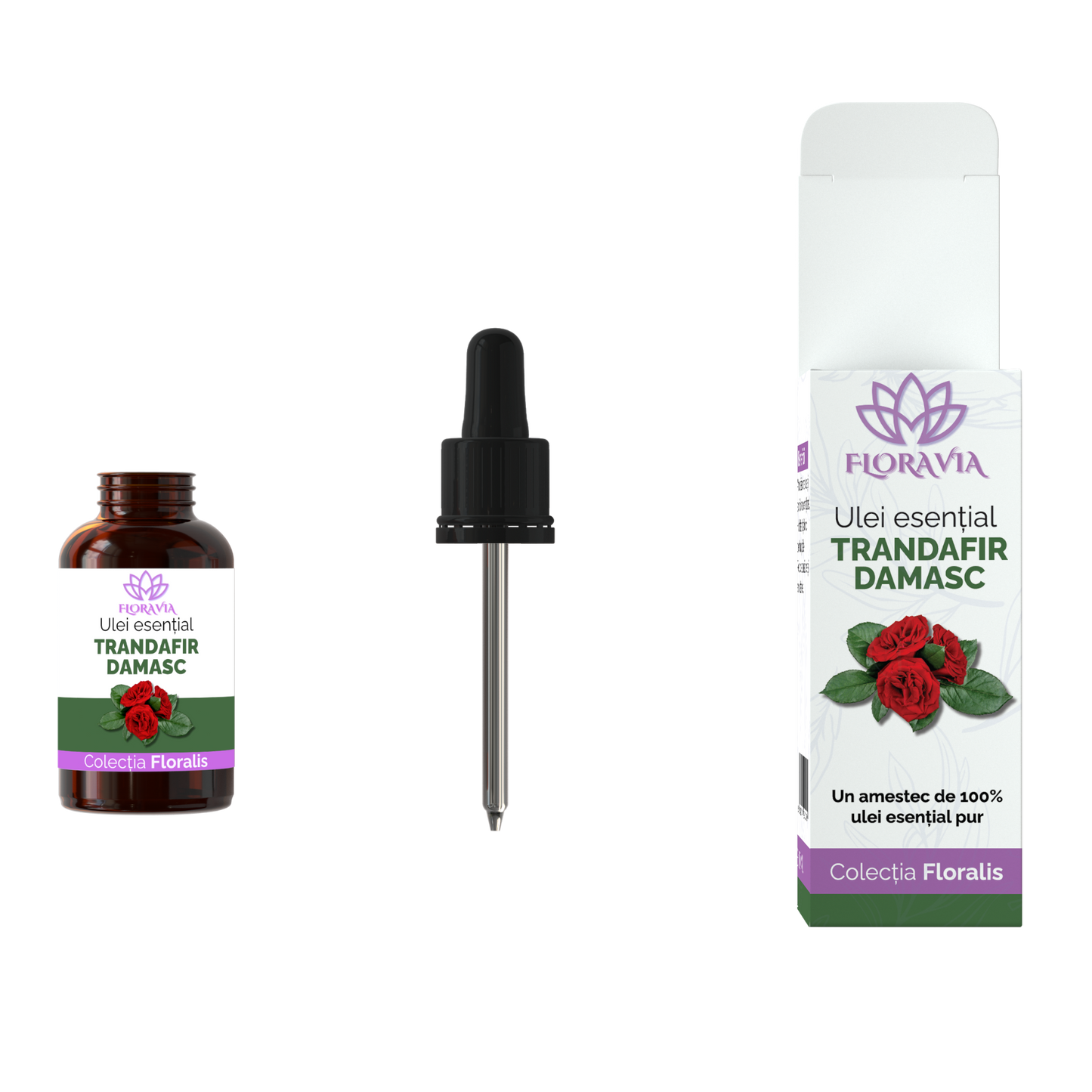 Ulei esențial, Trandafir Damasc, 10ml