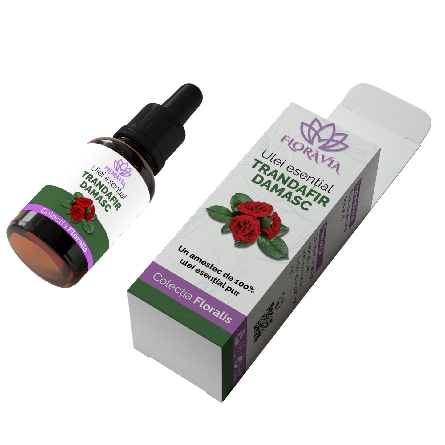 Ulei esențial, Trandafir Damasc, 10ml