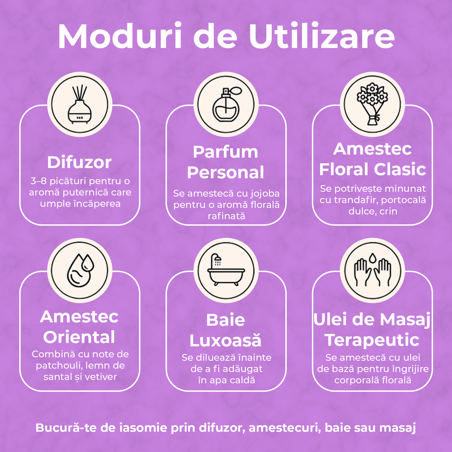 Ulei esențial, Iasomie, 10ml