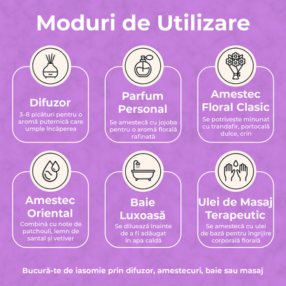 Ulei esențial, Iasomie, 10ml
